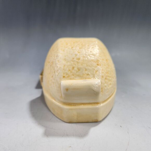 Holy Water Font Hanging Bisque Porcelain Crucified Christ VTG 1961 Jesus Japan - Picture 8 of 8